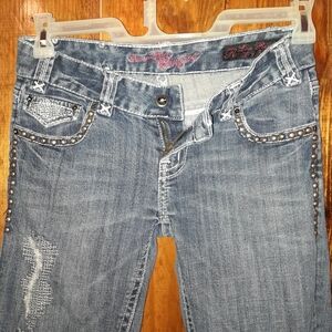 Rock And Roll Cowgirl Low Rise Jeans